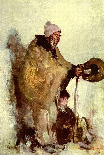 Bretonischer Bettler, Nicolae Grigorescu